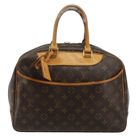 LOUIS VUITTON Monogram Deauville Hand Bag M47270 LV Auth BA12506