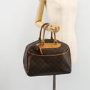 LOUIS VUITTON Monogram Deauville Hand Bag M47270 LV Auth BA12506-25