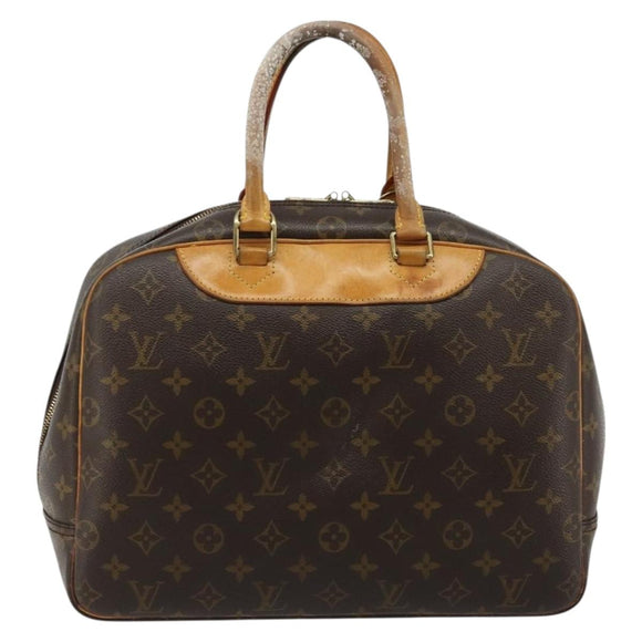 LOUIS VUITTON Monogram Deauville Hand Bag M47270 LV Auth BA12506