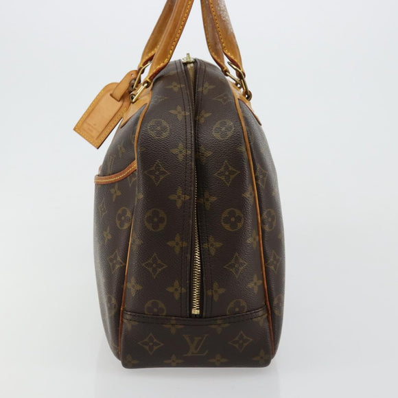 LOUIS VUITTON Monogram Deauville Hand Bag M47270 LV Auth BA12506