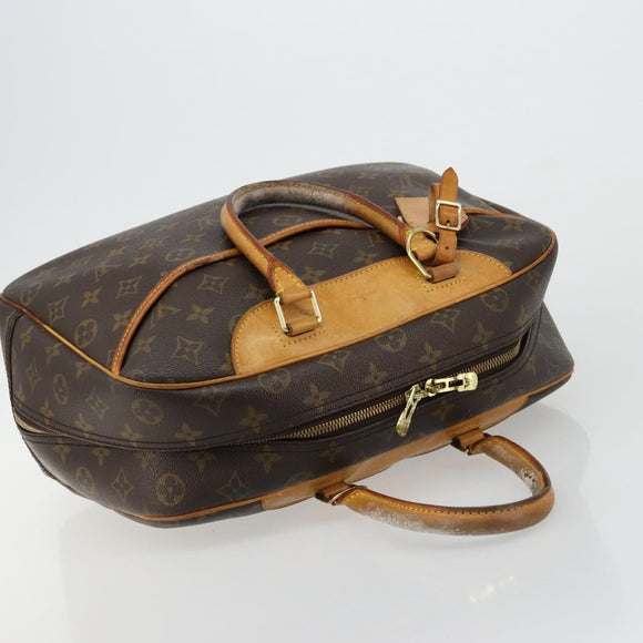 LOUIS VUITTON Monogram Deauville Hand Bag M47270 LV Auth BA12506