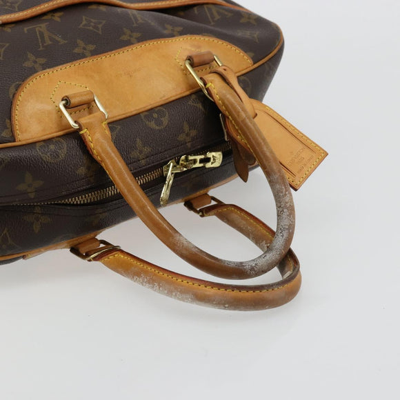 LOUIS VUITTON Monogram Deauville Hand Bag M47270 LV Auth BA12506