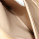 CHANEL Matelasse Hand Bag Lamb Skin Beige CC Auth BA12511-22