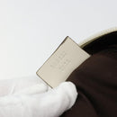GUCCI GG Canvas Shoulder Bag Beige Silver 145857 Auth BA12521-22