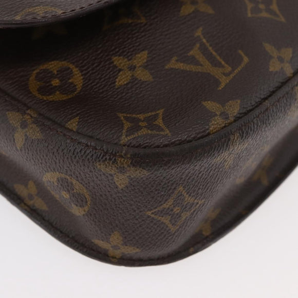 LOUIS VUITTON Monogram Saint Cloud MM Shoulder Bag M51243 LV Auth BA12522