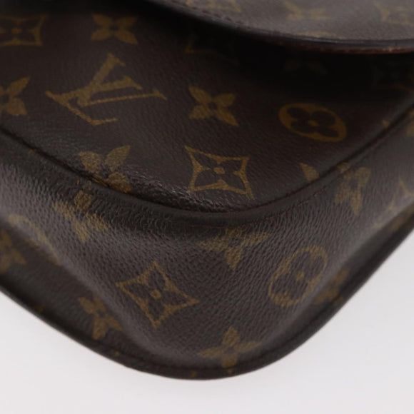 LOUIS VUITTON Monogram Saint Cloud MM Shoulder Bag M51243 LV Auth BA12522