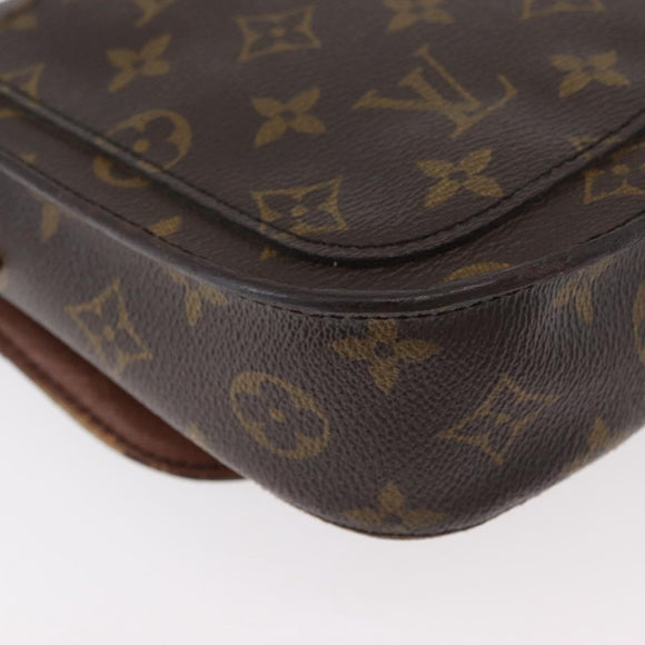 LOUIS VUITTON Monogram Saint Cloud MM Shoulder Bag M51243 LV Auth BA12522