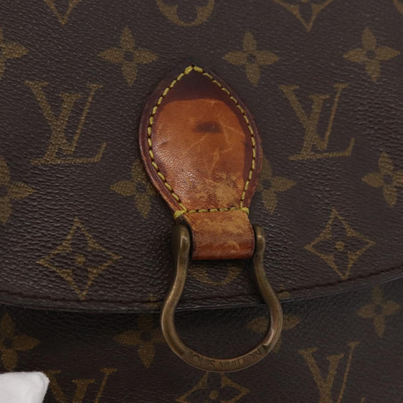 LOUIS VUITTON Monogram Saint Cloud MM Shoulder Bag M51243 LV Auth BA12522