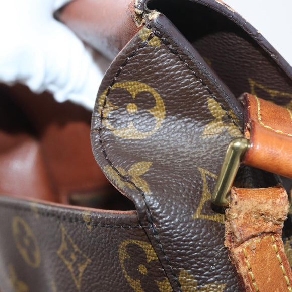 LOUIS VUITTON Monogram Saint Cloud MM Shoulder Bag M51243 LV Auth BA12522