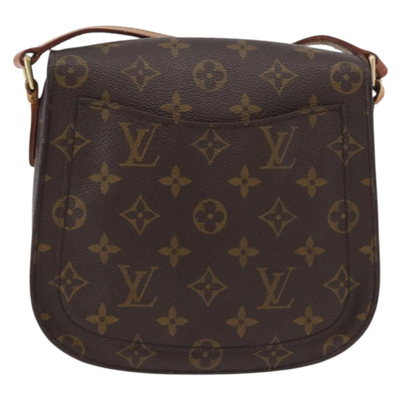 LOUIS VUITTON Monogram Saint Cloud MM Shoulder Bag M51243 LV Auth BA12522