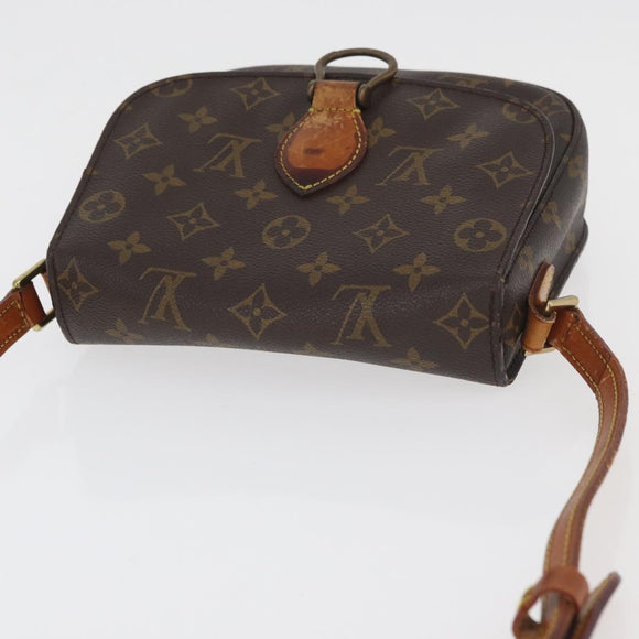 LOUIS VUITTON Monogram Saint Cloud MM Shoulder Bag M51243 LV Auth BA12522