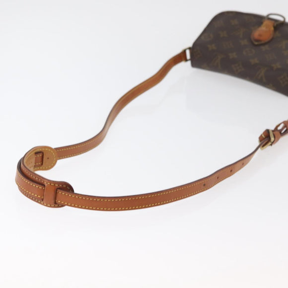 LOUIS VUITTON Monogram Saint Cloud MM Shoulder Bag M51243 LV Auth BA12522