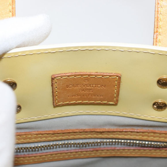 LOUIS VUITTON Monogram Vernis Reade PM Hand Bag Gris M91145 LV Auth BA12523