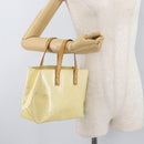 LOUIS VUITTON Monogram Vernis Reade PM Hand Bag Gris M91145 LV Auth BA12523-23