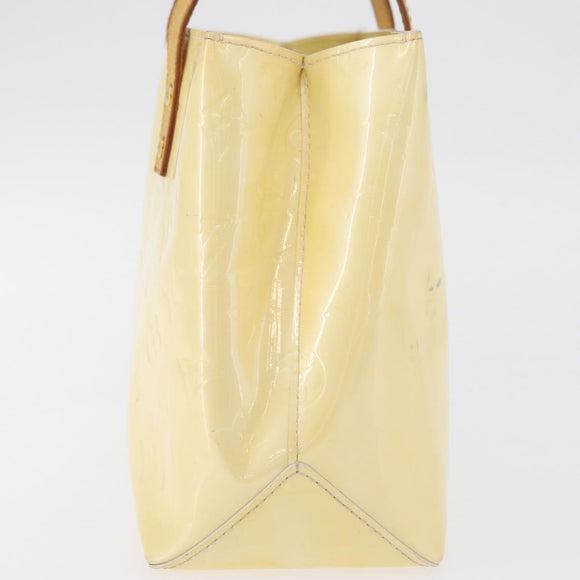 LOUIS VUITTON Monogram Vernis Reade PM Hand Bag Gris M91145 LV Auth BA12523