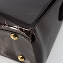 LOUIS VUITTON Monogram Vernis Melrose Avenue Bag Amarante M93757 LV Auth BA12530-14