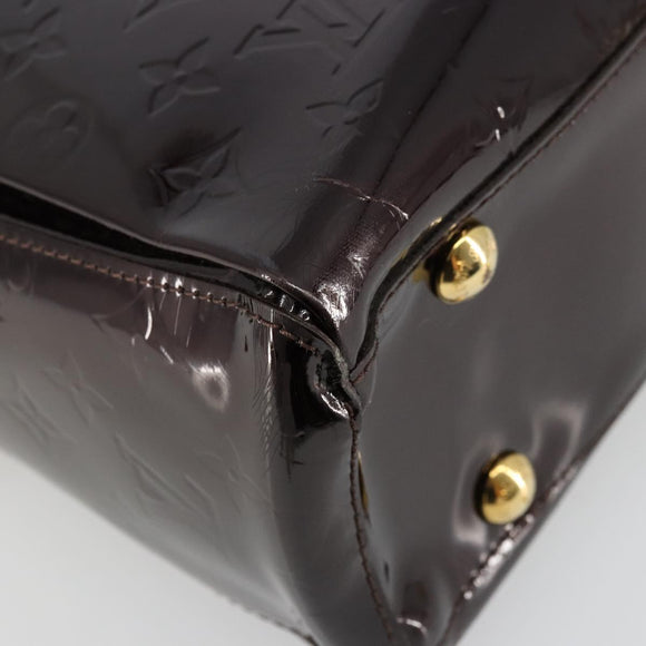 LOUIS VUITTON Monogram Vernis Melrose Avenue Bag Amarante M93757 LV Auth BA12530