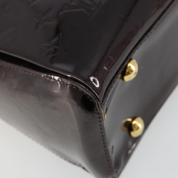 LOUIS VUITTON Monogram Vernis Melrose Avenue Bag Amarante M93757 LV Auth BA12530