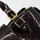 LOUIS VUITTON Monogram Vernis Melrose Avenue Bag Amarante M93757 LV Auth BA12530-18