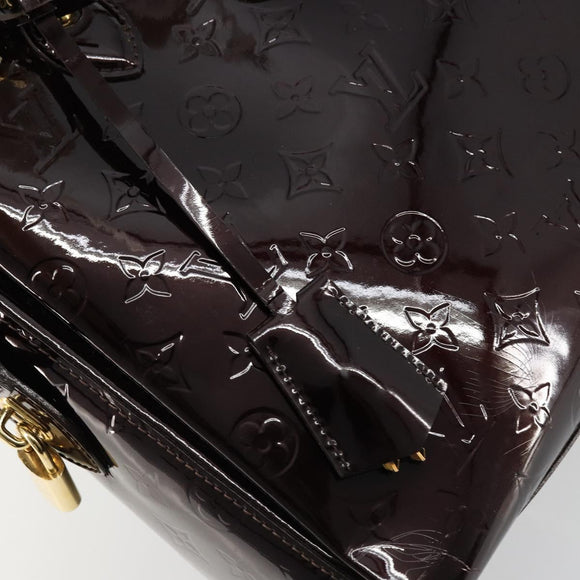 LOUIS VUITTON Monogram Vernis Melrose Avenue Bag Amarante M93757 LV Auth BA12530