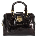 LOUIS VUITTON Monogram Vernis Melrose Avenue Bag Amarante M93757 LV Auth BA12530-13