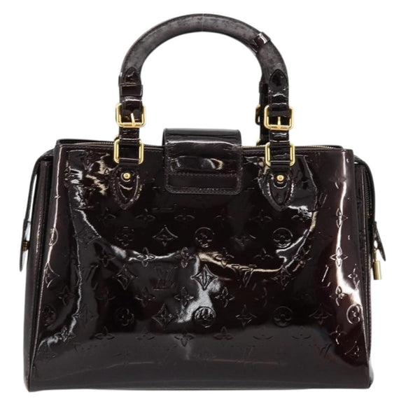LOUIS VUITTON Monogram Vernis Melrose Avenue Bag Amarante M93757 LV Auth BA12530