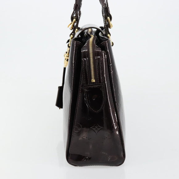 LOUIS VUITTON Monogram Vernis Melrose Avenue Bag Amarante M93757 LV Auth BA12530