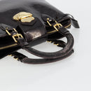 LOUIS VUITTON Monogram Vernis Melrose Avenue Bag Amarante M93757 LV Auth BA12530-7