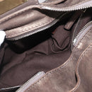 Chloe Paddington Hand Bag Leather Gold Silver Auth BA12531A-23