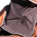 Chloe Paddington Hand Bag Leather Brown Silver gold Auth BA12532A-24