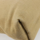 CHANEL Tote Bag Canvas Beige Gold CC Auth BA12533-16