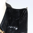 Salvatore Ferragamo Gancini Shoulder Bag Leather White Gold Auth BA12539-20