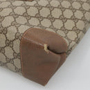 GUCCI GG Supreme Web Sherry Line Tote Bag PVC Beige 002 904 0222 Auth BA1254-9
