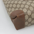 GUCCI GG Supreme Web Sherry Line Tote Bag PVC Beige 002 904 0222 Auth BA1254-14