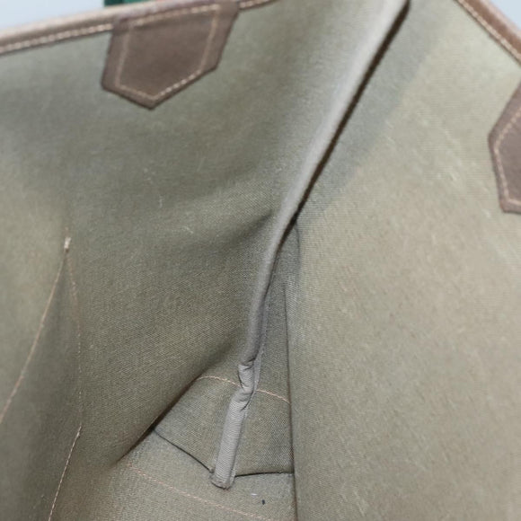 GUCCI GG Supreme Web Sherry Line Tote Bag PVC Beige 002 904 0222 Auth BA1254