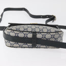GUCCI GG Plus Supreme Shoulder Bag PVC Navy Gold Auth BA12541-10