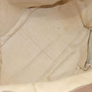 GUCCI GG Canvas Tote Bag Beige Gold 323671 Auth BA12545-19
