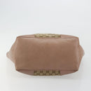 GUCCI GG Canvas Tote Bag Beige Gold 323671 Auth BA12545-9