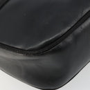 Salvatore Ferragamo Vala Shoulder Bag Leather Black Gold Auth BA12552-14