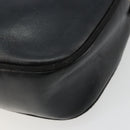 Salvatore Ferragamo Vala Shoulder Bag Leather Black Gold Auth BA12552-15