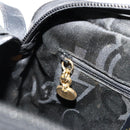 Salvatore Ferragamo Vala Shoulder Bag Leather Black Gold Auth BA12552-20