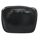 Salvatore Ferragamo Vala Shoulder Bag Leather Black Gold Auth BA12552-2