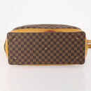 LOUIS VUITTON Damier Ebene Clipper Boston Bag 2way M99039 LV Auth BA12554A-11