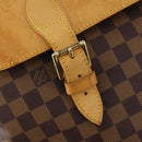 LOUIS VUITTON Damier Ebene Clipper Boston Bag 2way M99039 LV Auth BA12554A-18