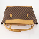 LOUIS VUITTON Damier Ebene Clipper Boston Bag 2way M99039 LV Auth BA12554A-20