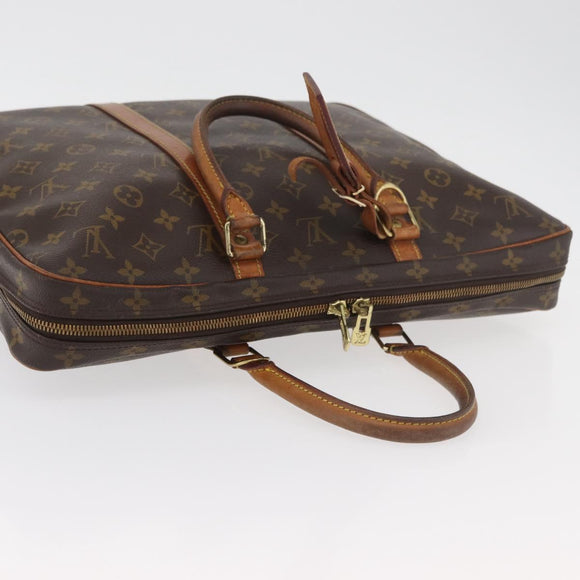 LOUIS VUITTON Monogram Porte Documents Voyage Business Bag M53361 Auth BA12556