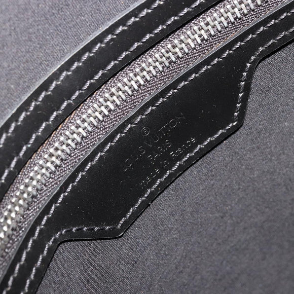 LOUIS VUITTON Monogram Mat Willwood Shoulder Bag Black M55102 LV Auth BA12557
