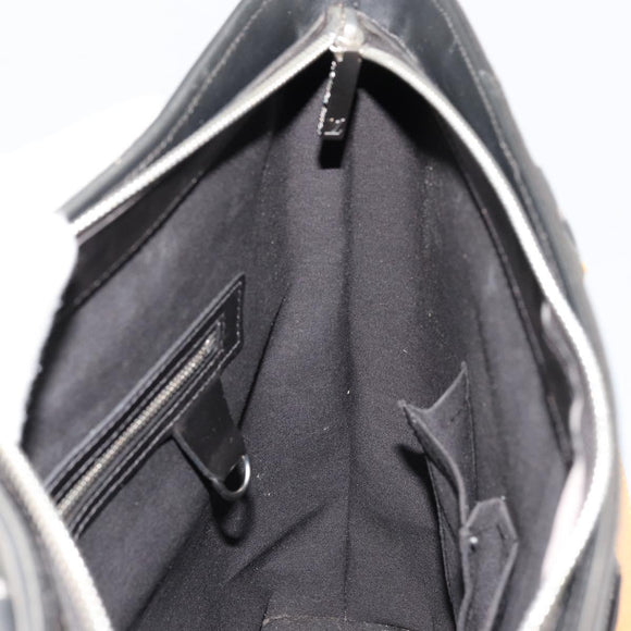LOUIS VUITTON Monogram Mat Willwood Shoulder Bag Black M55102 LV Auth BA12557