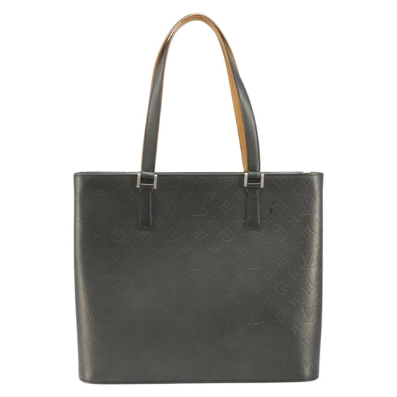 LOUIS VUITTON Monogram Mat Willwood Shoulder Bag Black M55102 LV Auth BA12557
