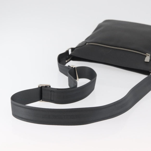 LOUIS VUITTON Taiga Sasha Shoulder Bag Ardoise M32712 LV Auth BA12558